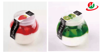 HoChong-Plastic Clear Reusableplastic Container Dessert Cups With Screw Cap