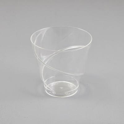 Spiral Plastic Ice Cream Cups Bowls Party Cup Novelty