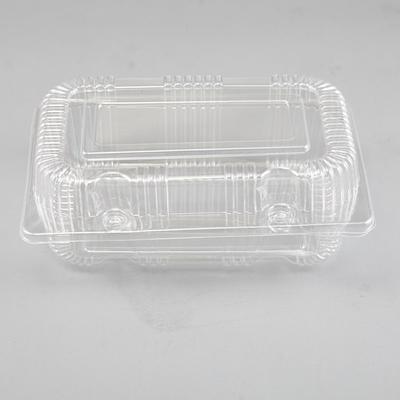 Square Clear Food Grade BOPS Material Mini Cake Take Out Container Box