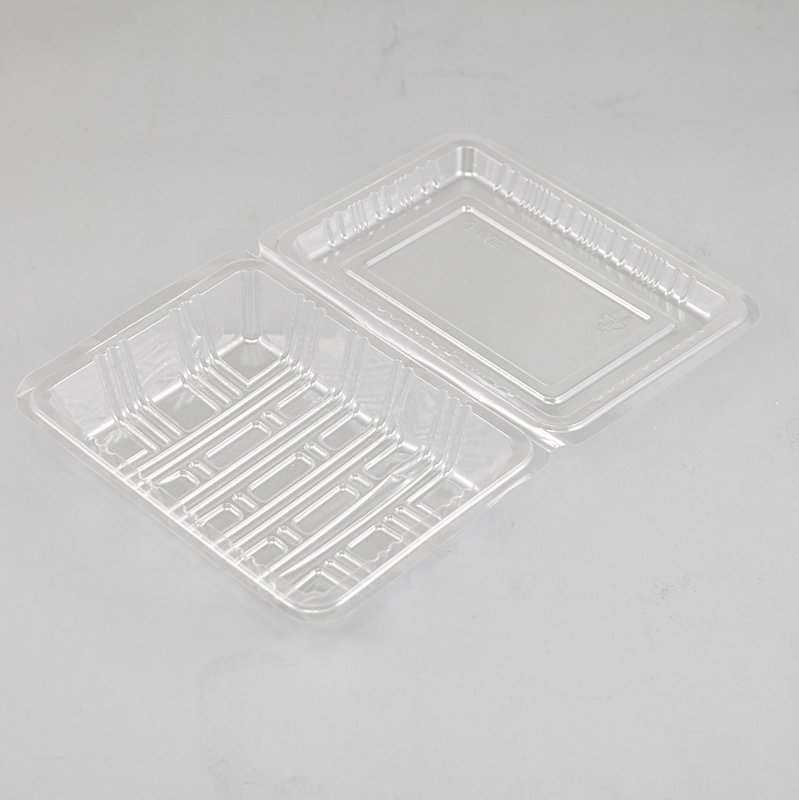 Clear Cake Pie Tart Slice Wedge Boxes Hinged Containers with Locking Snap
