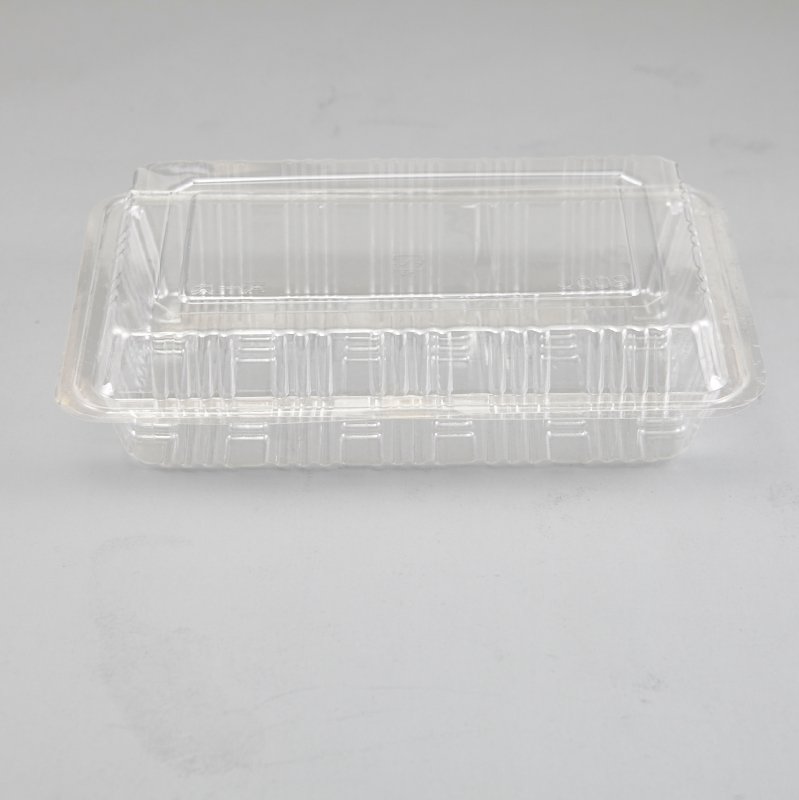Plastic Disposable Clear Snack Salad Box  Clear Cake Slice Container