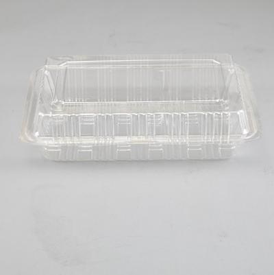 Plastic Disposable Clear Snack Salad Box  Clear Cake Slice Container