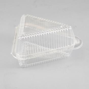 Plastic Sandwich Triangle Container Box Catering Takeaway Lunch Packing Case