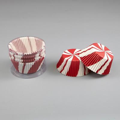 Cupcake Paper Cups White And Red