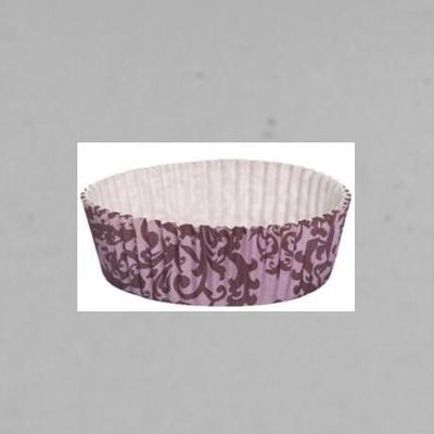 Multi-Size Eco Friendly Disposable PET Film Paper Cupcake Bowl Ripple Wall For Food Packing