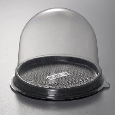 Clear Plastic Hinged Food Take-Out  Dome Container Clamshell Box for Sandwich Fruit Salad Pie CheeseCake