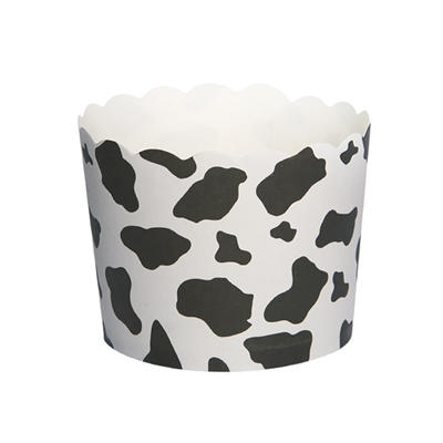 Popular Design PE Film Paper Cupcake CUP With Food Grade Material