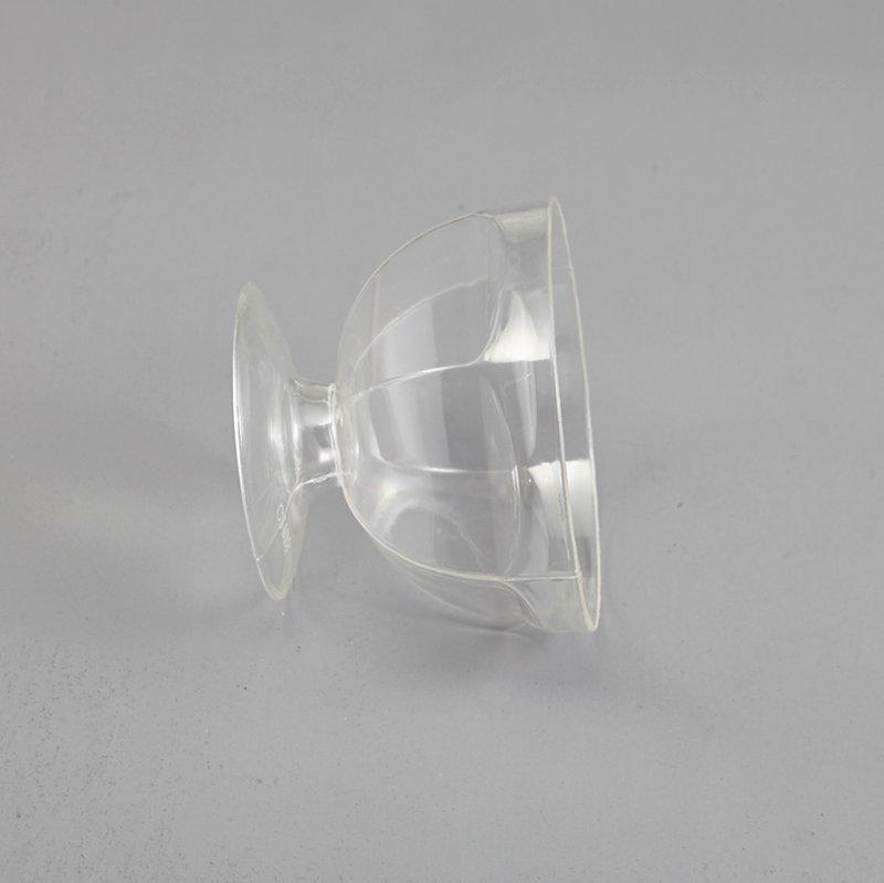 HoChong-Find Rhombic Clear Plastic Pet Cups Jello Pudding Ice Cream Yogurt Mousse-2