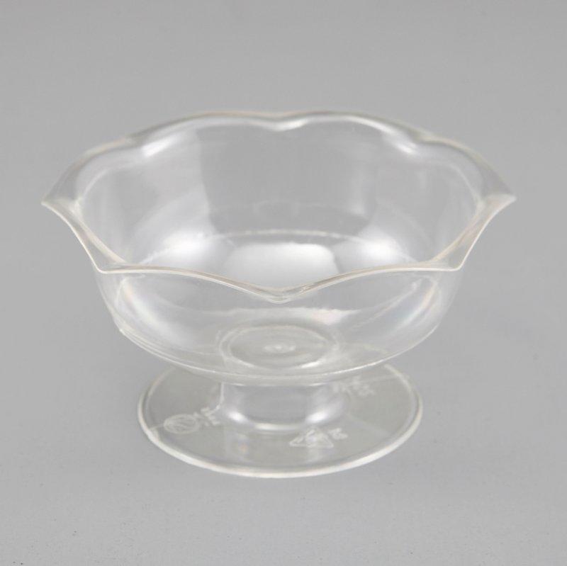 HoChong-Octagonal Lotus Cup Fruit Cake Coffee Cup Ice Cream Squishie Party | Clear-2