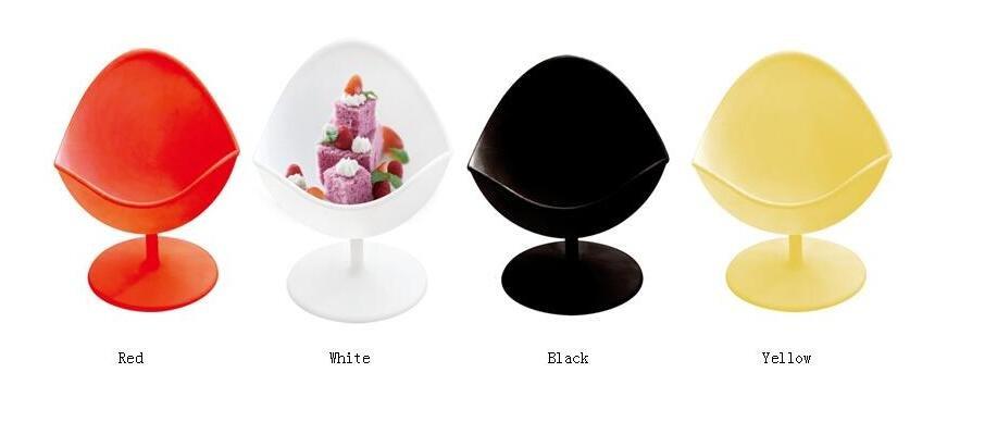 HoChong-77ml Unique Chair Design Ice Cream Cup Mousse Pudding Plastic Cup Four