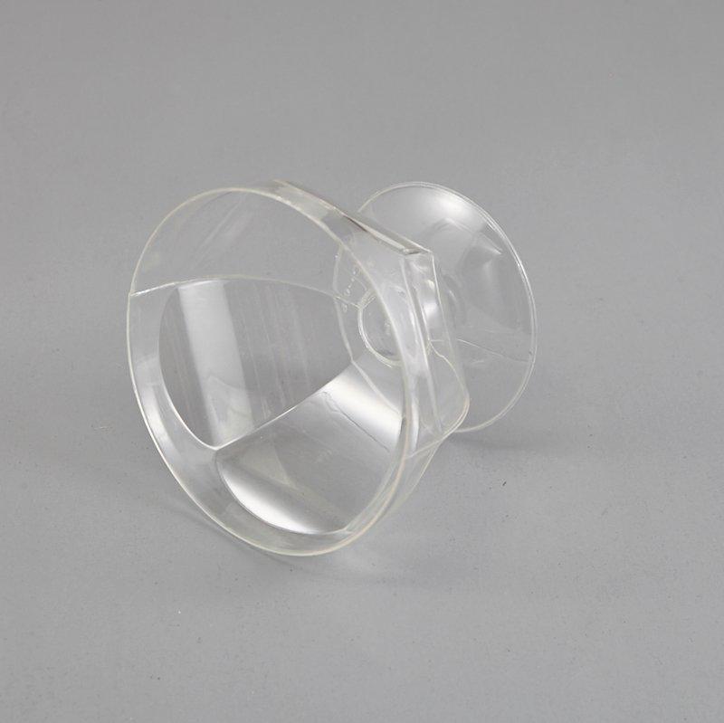 HoChong-Find Rhombic Clear Plastic Pet Cups Jello Pudding Ice Cream Yogurt Mousse